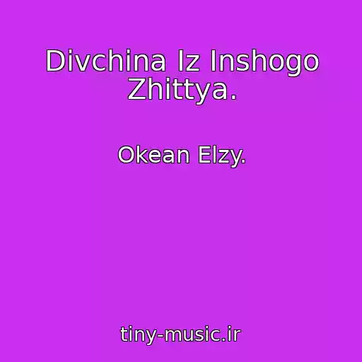 کاور آهنگ Divchina Iz Inshogo Zhittya. از Okean Elzy.