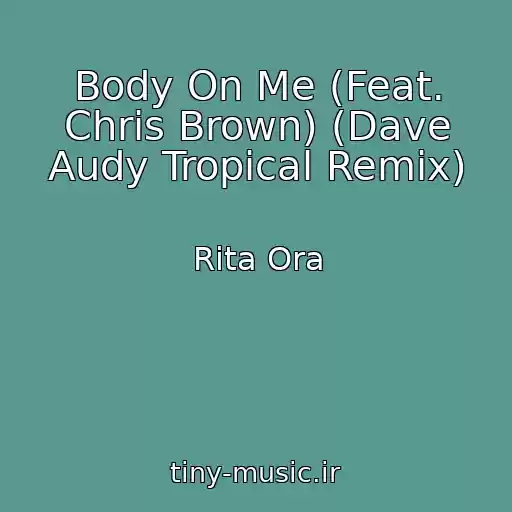 کاور آهنگ Body On Me (Feat. Chris Brown) (Dave Audy Tropical Remix) از Rita Ora