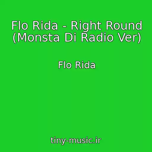 کاور آهنگ Flo Rida - Right Round (Monsta Di Radio Ver) از Flo Rida