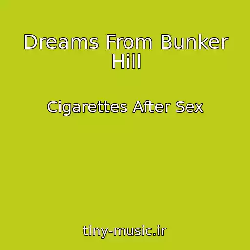 کاور آهنگ Dreams From Bunker Hill از Cigarettes After Sex