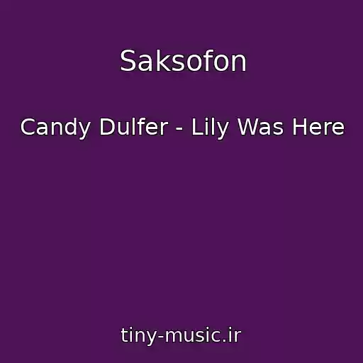 کاور آهنگ Saksofon از Candy Dulfer - Lily Was Here