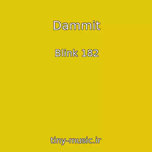 کاور آهنگ Dammit از Blink 182