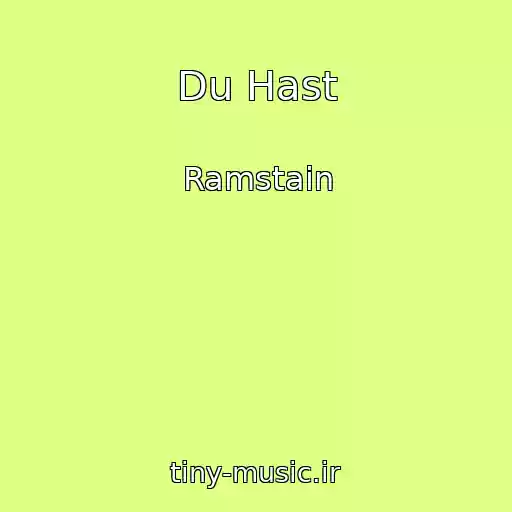 کاور آهنگ Du Hast از Ramstain