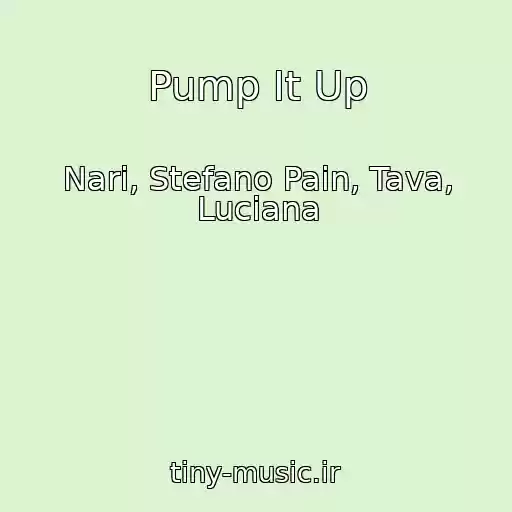 کاور آهنگ Pump It Up از Nari, Stefano Pain, Tava, Luciana