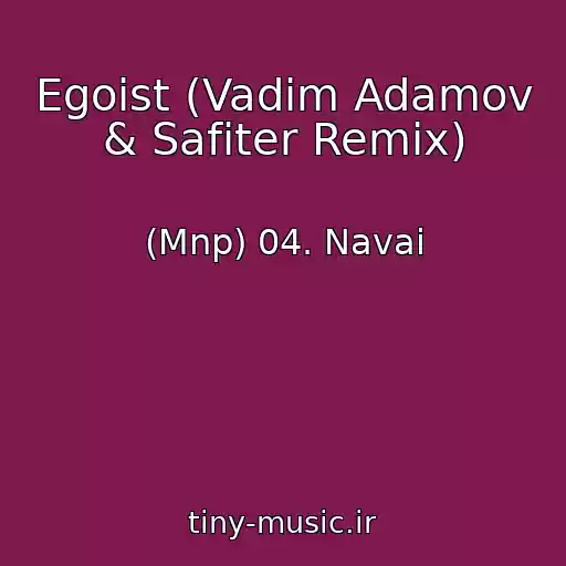 کاور آهنگ Egoist (Vadim Adamov & Safiter Remix) از (Mnp) 04. Navai