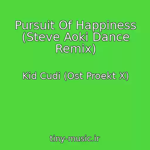 کاور آهنگ Pursuit Of Happiness (Steve Aoki Dance Remix) از Kid Cudi (Ost Proekt X)