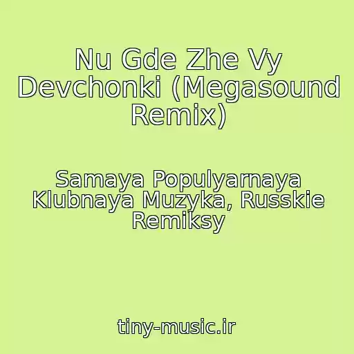 کاور آهنگ Nu Gde Zhe Vy Devchonki (Megasound Remix) از Samaya Populyarnaya Klubnaya Muzyka, Russkie Remiksy