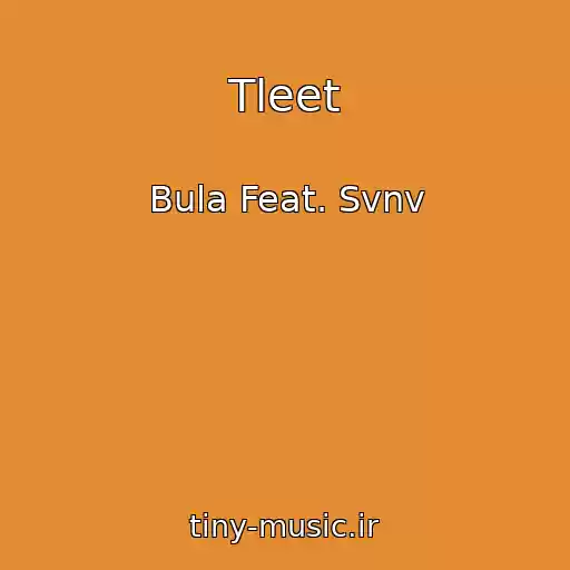 کاور آهنگ Tleet از Bula Feat. Svnv