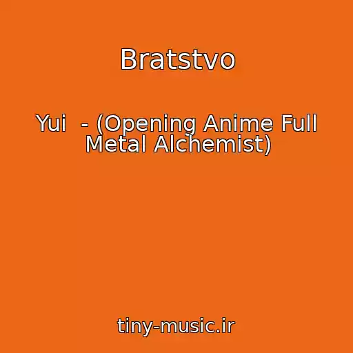 کاور آهنگ Bratstvo از Yui  - (Opening Anime Full Metal Alchemist)