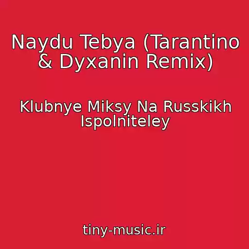 کاور آهنگ Naydu Tebya (Tarantino & Dyxanin Remix) از Klubnye Miksy Na Russkikh Ispolniteley
