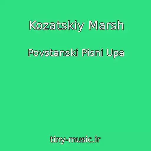 کاور آهنگ Kozatskiy Marsh از Povstanskі Pіsnі Upa