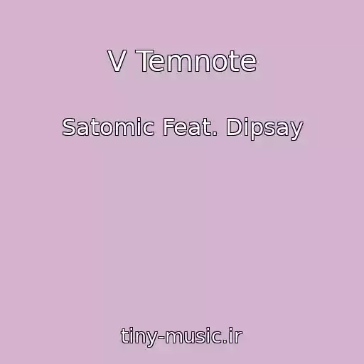 کاور آهنگ V Temnote از Satomic Feat. Dipsay