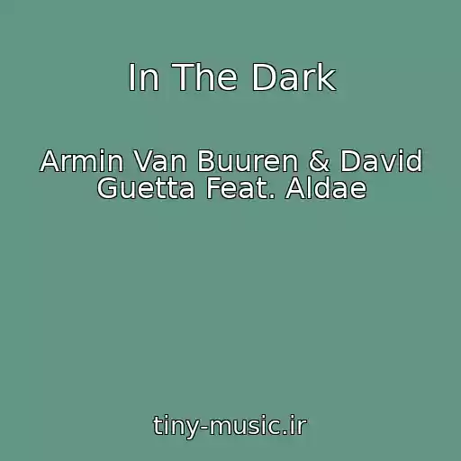 کاور آهنگ In The Dark از Armin Van Buuren & David Guetta Feat. Aldae