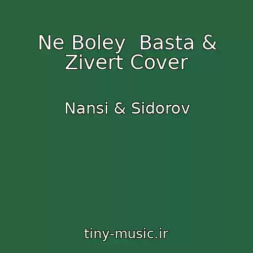 کاور آهنگ Ne Boley  Basta & Zivert Cover از Nansi & Sidorov