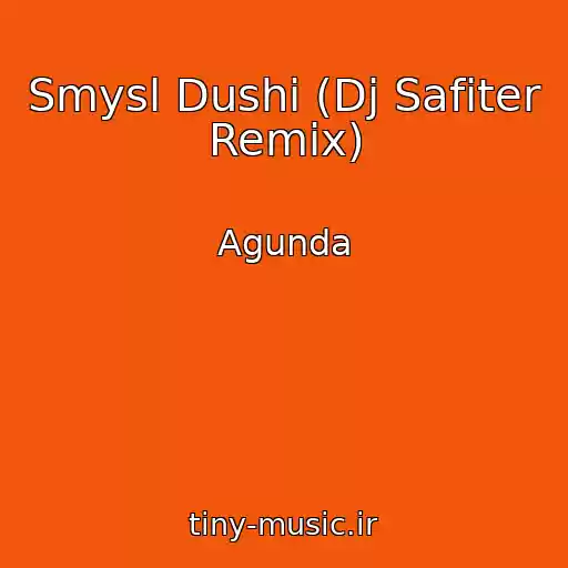 کاور آهنگ Smysl Dushi (Dj Safiter Remix) از Agunda