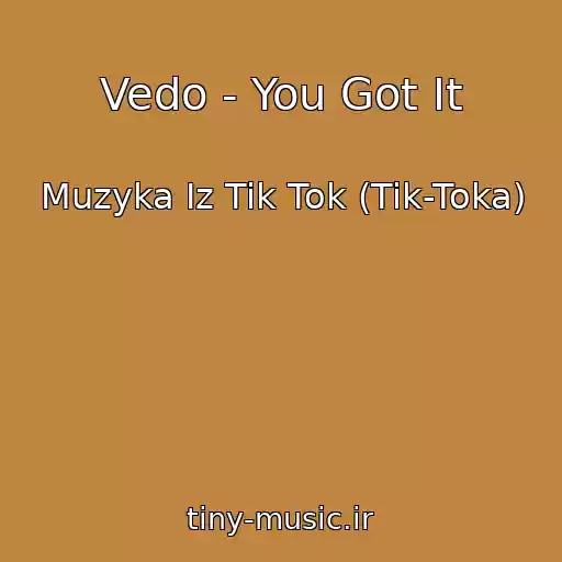 کاور آهنگ Vedo - You Got It از Muzyka Iz Tik Tok (Tik-Toka)