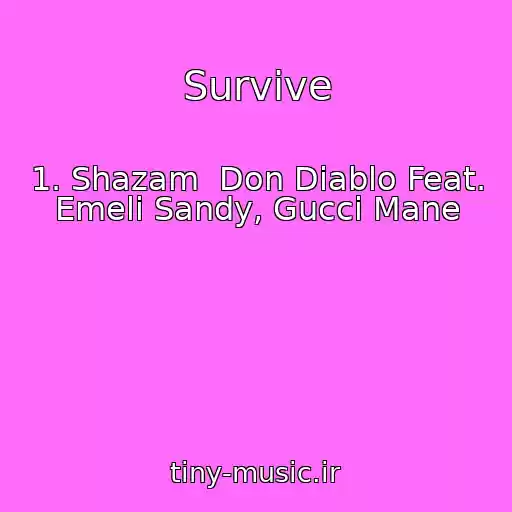 کاور آهنگ Survive از 1. Shazam  Don Diablo Feat. Emeli Sandy, Gucci Mane