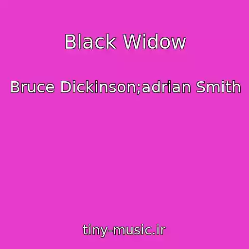 کاور آهنگ Black Widow از Bruce Dickinson;adrian Smith