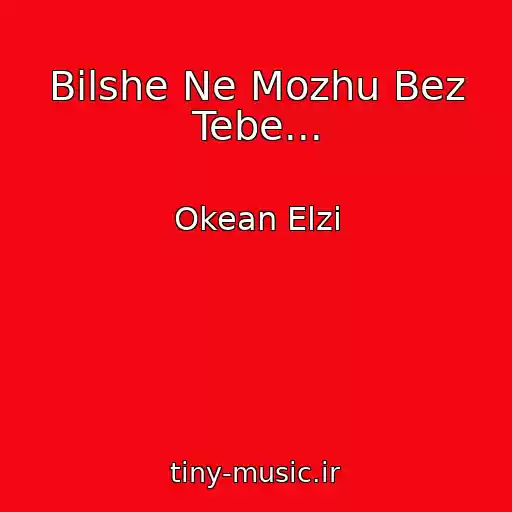 کاور آهنگ Bіlshe Ne Mozhu Bez Tebe... از Okean Elzi