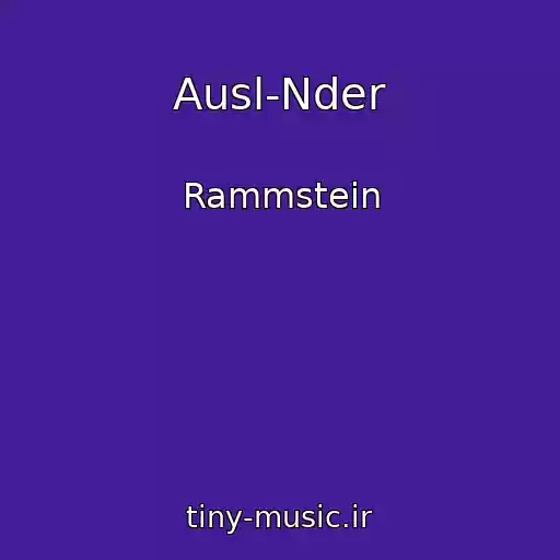 کاور آهنگ Ausl-Nder از Rammstein