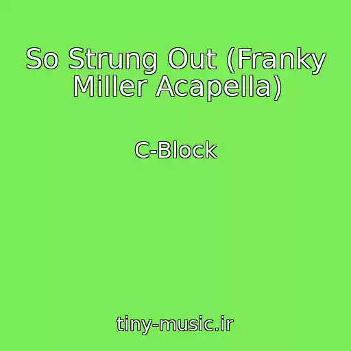 کاور آهنگ So Strung Out (Franky Miller Acapella) از C-Block