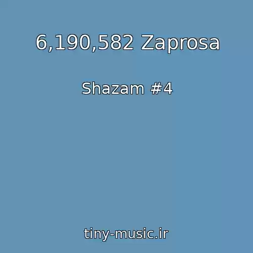 کاور آهنگ 6,190,582 Zaprosa از Shazam #4