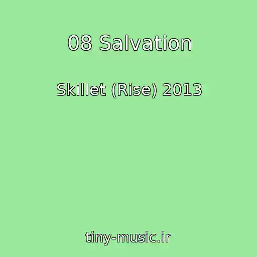 کاور آهنگ 08 Salvation از Skillet (Rise) 2013