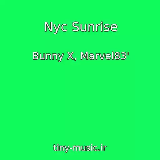 کاور آهنگ Nyc Sunrise از Bunny X, Marvel83'