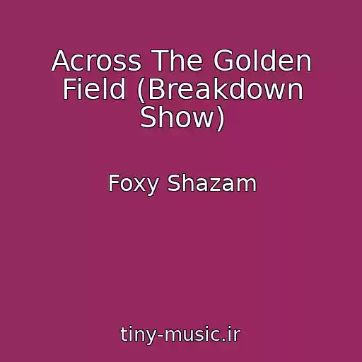 کاور آهنگ Across The Golden Field (Breakdown Show) از Foxy Shazam