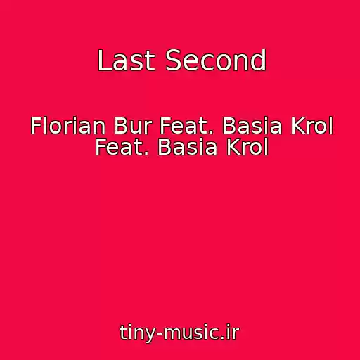 کاور آهنگ Last Second از Florian Bur Feat. Basia Krol Feat. Basia Krol