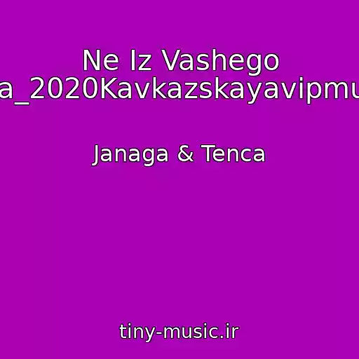 کاور آهنگ Ne Iz Vashego Kruga_2020Kavkazskayavipmuzyka از Janaga & Tenca
