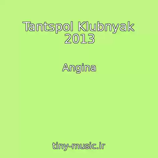 کاور آهنگ Tantspol Klubnyak 2013 از Angina