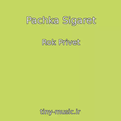 کاور آهنگ Pachka Sigaret از Rok Privet