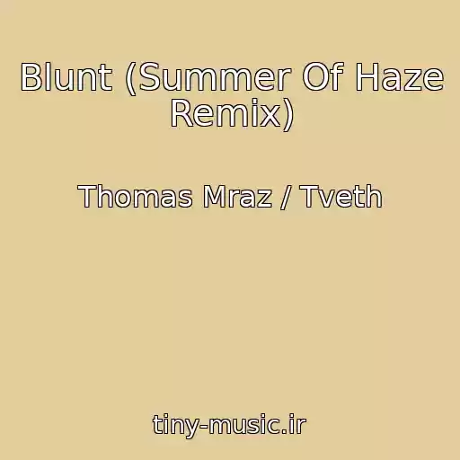 کاور آهنگ Blunt (Summer Of Haze Remix) از Thomas Mraz / Tveth