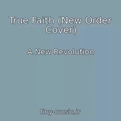 کاور آهنگ True Faith (New Order Cover) از A New Revolution