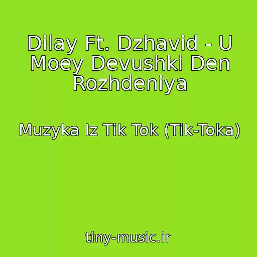 کاور آهنگ Dilay Ft. Dzhavid - U Moey Devushki Den Rozhdeniya از Muzyka Iz Tik Tok (Tik-Toka)
