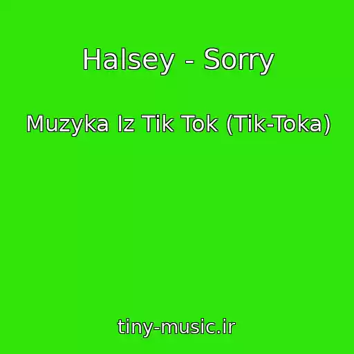 کاور آهنگ Halsey - Sorry از Muzyka Iz Tik Tok (Tik-Toka)