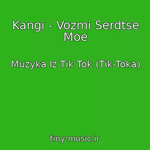 کاور آهنگ Kangi - Vozmi Serdtse Moe از Muzyka Iz Tik Tok (Tik-Toka)
