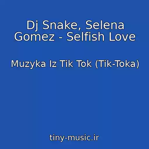 کاور آهنگ Dj Snake, Selena Gomez - Selfish Love از Muzyka Iz Tik Tok (Tik-Toka)