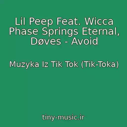 کاور آهنگ Lil Peep Feat. Wicca Phase Springs Eternal, Døves - Avoid از Muzyka Iz Tik Tok (Tik-Toka)