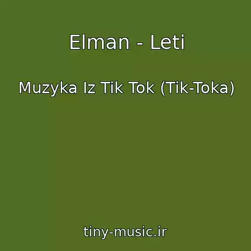 کاور آهنگ Elman - Leti از Muzyka Iz Tik Tok (Tik-Toka)