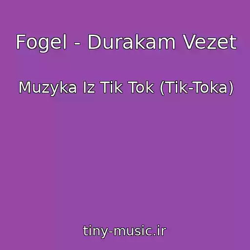 کاور آهنگ Fogel - Durakam Vezet از Muzyka Iz Tik Tok (Tik-Toka)