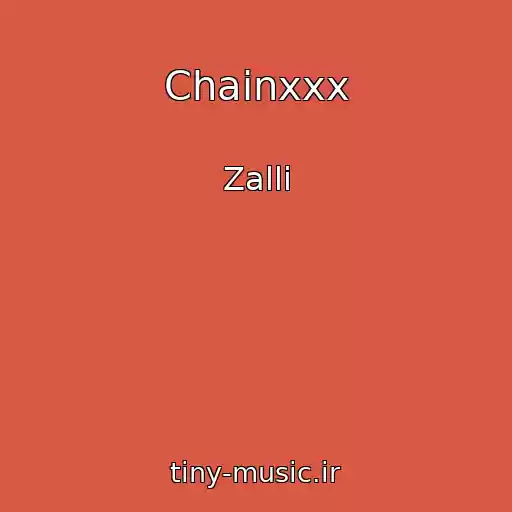 کاور آهنگ Chainxxx از Zalli
