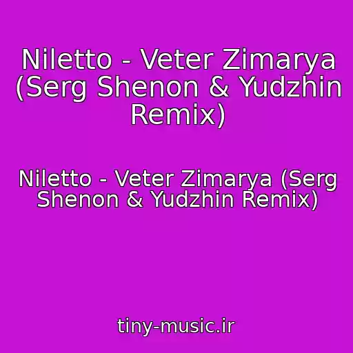 کاور آهنگ Niletto - Veter Zimarya (Serg Shenon & Yudzhin Remix) از Niletto - Veter Zimarya (Serg Shenon & Yudzhin Remix)