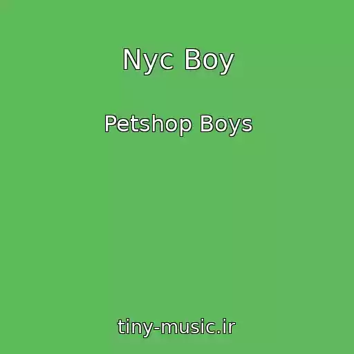 کاور آهنگ Nyc Boy از Petshop Boys