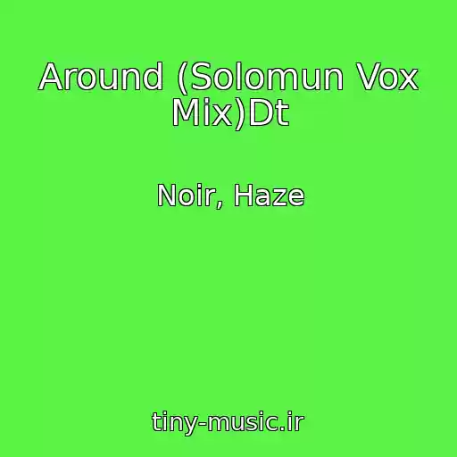 کاور آهنگ Around (Solomun Vox Mix)Dt از Noir, Haze