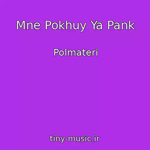 کاور آهنگ Mne Pokhuy Ya Pank از Polmateri