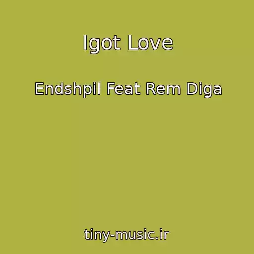 کاور آهنگ Igot Love از Endshpil Feat Rem Diga