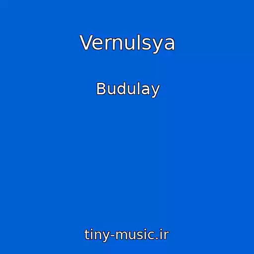 کاور آهنگ Vernulsya از Budulay