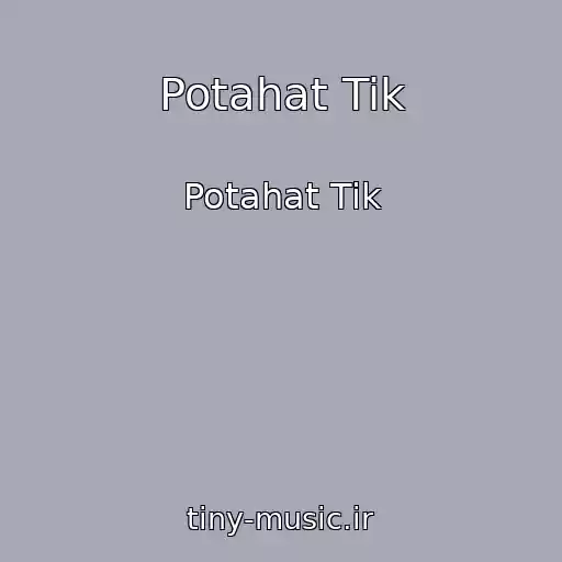 کاور آهنگ Potahat Tik از Potahat Tik
